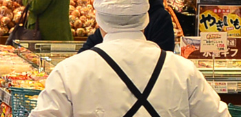 水産コーナーのお仕事