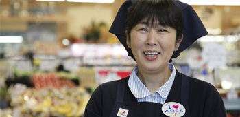 グロサリーコーナーのお仕事